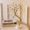 Balems LED Night Light Mini Tree Copper Wire Garland Lamp for Home Kids Bedroom Decor Fairy Lights Luminary Holiday Lighting