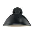 Nuvo Lighting South Street 1-Light Sconce with Black and Silver & Black Accents Finish