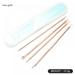 4PCS Blackhead Remover Tools Pimple Blemish Comedone Acne Extractor Remover Tool Stainless Steel Pimple Tweezers