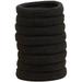 100 Pieces Hair Ties 4.2 cm Hair Elastics Perfect for Girls with Fine Hair Curly Hair Children Tie Hair Hair Accessories Black