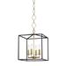 Hudson Valley Lighting Bko150 Richie 4 Light 13 Wide Taper Candle Pendant - Aged Brass /