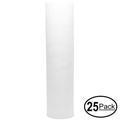 25-Pack Replacement for Watts WP-5 Polypropylene Sediment Filter - Universal 10-inch 5-Micron Cartridge for WATTS PREMIER 500023 WP-5 FIVE STAGE REVERSE OSMOSIS SYSTEM - Denali Pure Brand