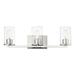 Maxim Lighting - Sleek - Bath Vanity with Cylinder Glass Shades-4.75 inches