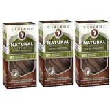 (3 Pack) Clairol Natural Instincts Semi-Permanent Hair Color kit For Men M11 Medium Brown Color