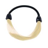 Realistic Wig Ponytail Holder Hair Accessory Synthetic Wig Hair Elastic Rubber