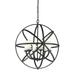 Burge s Lane 6 Light Pendant in Metropolitan Style 23.82 inches Wide By 26.25 inches High Bailey Street Home 372-Bel-1633093