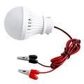 Papaba LED Ball Bulb Portable 12V 5W LED Bulbs for Camping Solar Hunting Emergency Clip Light