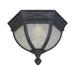 Designers Fountain 20835-RST 2 Light Cast Aluminum Flush Mount from the Grand Court Collection Russet