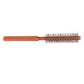 Crtynell Round Brush for Blow Drying Curling Roll Hairbrush Round Styling Hair Brush Curling Roller Hairbrush Small Wood Brush Uni for Blow Drying Home Use