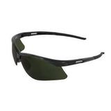 Radnor Premier Series IR Safety Glasses With Black Frame And Green And Shade 5 Polycarbonate Lens (3 Pack)