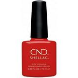 CND Shellac Gel Polish [ Devil Red ] 0.25 oz * BEAUTY TALK LA *