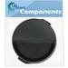 2260502B Refrigerator Water Filter Cap Replacement for KitchenAid KSRK25FVBL02 Refrigerator - Compatible with WP2260518B Black Water Filter Cap - UpStart Components Brand