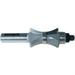 Magnate 5865 Finger Nail with Center Bearing Router Bit â€” 1-1/4 Profile Height; 3/16 Cutting Depth; 1/2 Shank Diameter; 1 Overall Diameter; 1 Radius; 1-1/2 Shank Length