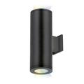 Wac Lighting Ds-Ws05-Ns Tube Architectural 1 Light 7 Tall Led Outdoor Wall Sconce - Black