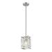 Z-Lite 6006Mp Mersesse 1 Light 6-1/4 Wide Cut Crystal Pendant - Nickel