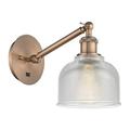 Innovations Lighting - Dayton - 1 Light Wall Sconce In Industrial Style-10.88