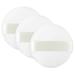 OUNONA Lurrose 3 Pcs Ultra Short Plush Fluffy Powder Puff Comfortable Toddler Body Dusting Powder Puffs