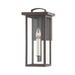 1 Light Small Outdoor Wall Sconce 14 inches Tall and 6.5 inches Wide-Bronze Finish Bailey Street Home 154-Bel-4623535