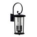 Capital Lighting Howell 4-LT Outdoor Wall Lantern - Black - 926741BK