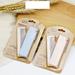 Portable Travel Folding Hair Brush Compact Pocket Hair Comb Double Headed Anti-static Comb 2pcs random color