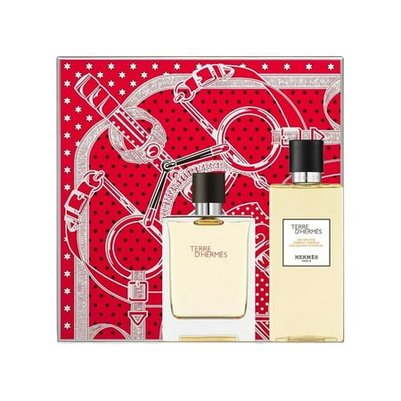 Terre D Hermes 3.3 oz EDT spray mens cologne+ 6.5 oz. shower gel NIB
