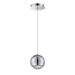 PF55-1LPE-CH-Kendal Lighting Inc.-Spumante - 1 Light Pendant-120 Inches Tall and 5 Inches Wide