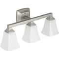 Moen YB5163BN Voss 3 Light Bathroom Light Fixture Brushed Nickel