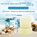 100g Sea Salt Clear Soap Handmade Pimple Pores Acne Soap Goat Milk Moisturizing Face Wash Skin Care Products