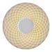 Ghopy LED Acrylic Round Wall Lamp with Neutral Natural Light Bedside Lamp Wall Light Wall Mount Staircase Ceiling Light for Decoration LED Wall Light for Living Room Bedroom Balcony Entrance