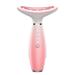 Neck Beauty Device Removal Double Chin Therapy Facial Lifting Vibration Massager 42â„ƒ Heat Vibration Wrinkles Massager Skin Lifting Tightening Device 3 Color LED Photon Therapy Beauty Device