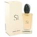 Armani Si by Giorgio Armani Eau De Parfum Spray 3.4 oz for Female