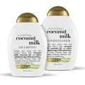 OGX Nourishing + Coconut Milk Shampoo & Conditioner Set 13oz 2 Ct