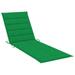 Suzicca Sun Lounger Cushion Green 78.7 x23.6 x1.6 Fabric