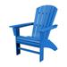 POLYWOOD Nautical Curveback Adirondack Chair