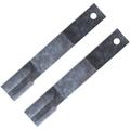 52742 Deere Rotary Cutter Blade Pair â€“ Rancher Supply Lawn Mower Blades and Compatible Rotary Replacement Blades for Brush Mowers (2 Blade Set)