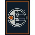 Imperial Sports Rugs NHL Spirit Area Rug Edmonton Oilers 01211 NHL Hockey Team 7 8 x 10 9 Rectangle