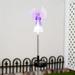 Crosslight SSS210019AB - Pink Angel Solar Light Garden Stake Purple