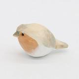 Fuwaxung Nordic Wooden Bird Statue Ornaments Decorative Figurine Art Craft Sculpture Miniature Animals Home Decoration