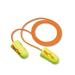 3M 311-1252 E-A-Rsoft Corded Foam Blasts Earplugs - Yellow Neon (200/Box)