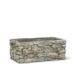 Abbott Collection 4 x 8 in. Stack Stone Planter Grey - Small