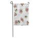 SIDONKU Spring Blossom Almond and Bees Botanical Vintage Pink Flowers Garden Flag Decorative Flag House Banner 12x18 inch