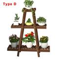 SAYFUT Plant Stand Indoor and Outdoor Wooden Plant Stand Multi Plant Stand is Used for Terrace Living Room Corner Balcony and Garden Wooden Flower Pot Stand