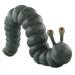 Inch Worm Antique Verdigris Green Metal Garden Sculpture