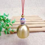 JETTINGBUY Bell Blessing Feng Shui Wind Chime for Good Luck Fortune Home Car Hanging Decor