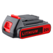 DASNITE For Black and Decker LBXR20 Battery 20V 3000mah Li-ion Black and red