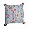 HOME FASHION INTERNATIONAL O Linen Rectangle Outdoor Pillow in Floral 19 In x 19 In
