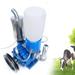 Oukaning Portable Electric Milking Machine bucket Vacuum Pump Cow Goat Milking 250 L/min