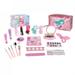 QISIWOLE Kids Makeup Kit for Girl Washable Makeup Toy Set Safe & Non-Toxic Real Cosmetic Beauty Set for Kids