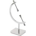 Bard s Chrome Sphere Holder Caliper Stand 5.25 H x 3 W x 1.5 D (For 0.4375 to 2.375 Items) Pack of 2