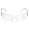 Pyramex Safety Intruder Reader Bifocals Clear Frame with Clear Lens (Clear + 2.5 Lens)